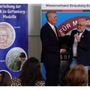 Verleihung der Enoch-zu-Guttenberg-Medaille an André Bähler
